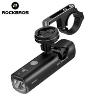 in stock ROCKBROS Bike Light 1000 Lumens Rechargeable IPX6 Waterproof Cycling Light 4800mAh Bike Hea