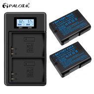 แบตเตอรี่กล้อง CITYORK EN-EL14 EN-EL14 ENEL14 EN EL14 EL14 + แท่นชาร์จ LCD คู่ สำหรับ Nikon D3100 D3