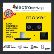 MAYER  MMGH792HE+ MMBCH900I+ MMDO8R HOOD+ HOB OVEN COMBO