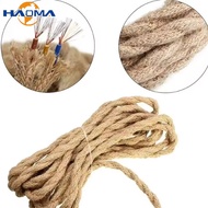 Cable Woven Cord Textile Cable Vintage Twisted Cable Hemp Rope Electrical Wire 2 Core 3 Core Braided