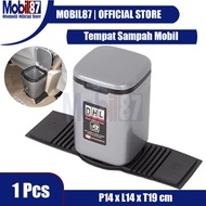 Car Trash Can Car Trash Box with Rubber Coaster | Car Trash Can Garbage Bin Dust Bin