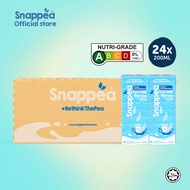 Snappea Mini Unsweetened Pea Milk (24x 200ml) UHT -  Plant Based Milk, Vegan Milk, Dairy Free, Gluten Free, Lactose Free