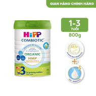 Sữa bột công thức HiPP 3 Organic Combiotic 800g hỗ trợ tiêu hóa và tăng chiều cao dành cho trẻ nhỏ