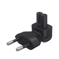 [mcfsnzwtxz1bw] EU 4.0 to C7 Extension Power Plug Adapter 2.5A-10A Converter Easily Install Durable 