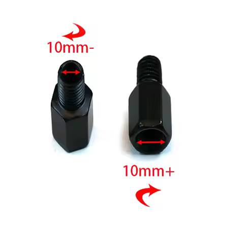 2pcs Universal M10*1.25 Motorcycle Mirror Hole Plug Screw Bolts For Suzuki Gsxr 1000 K7 K8 Motocycle
