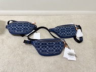 คาดอก11นิ้ว Warren Mini Belt Bag In Signature Denim CY886