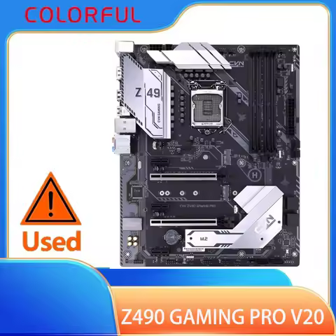 Colorful CVN Z490 GAMING PRO V20 Motherboard Intel Z490 LGA 1200 128GB DDR4 ATX