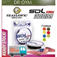 DR SEAHAWK SOL 8X Braided Line X8 Line 300M Ultra Sensitive Smooth Thin  Strong PE Multifilament Dur