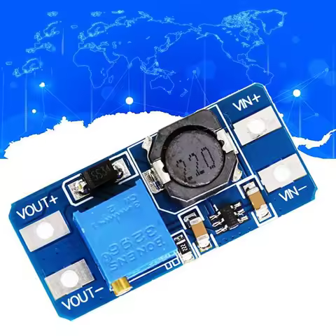 DC-DC Boost Module 2A Boost Power Supply Board Step Up Converter Booster Input 3V/5V To 5V/9V/12V/24