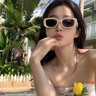 Korean Version Fashion Retro Square Meteor Y2K Sunglasses For Women Men Shade Glasses Anti UV Street