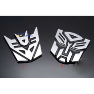 1 x Metal Autobot Transformer Deception Car Auto Emblem Sticker Decal Badge Logo FastFit Auto