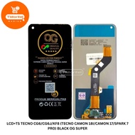 LCD TOUCHSHCREEN TECNO CG6 CG6J/ KF8/ (TECNO CAMON 18I CAMON 17/ SPARK 7 PRO/) BLACK