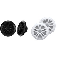 6.5 Inch 120W Marine Speakers Waterproof Stereo Boat Speaker for Yachts Golf Cart RV ATV UTV Ship Sa