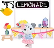 Honey Bee Acres Sweet & Sour Lemonade Stand, Complete Set with Miniature Doll Figure, 9 Pieces , Age
