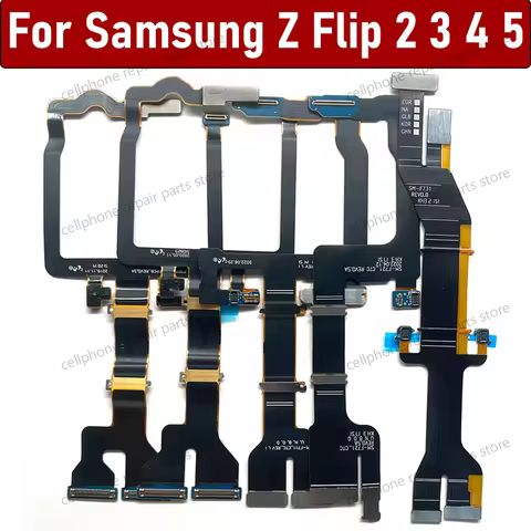 Main Board Motherboard Connector LCD Flex Cable Ribbon Replacement Parts For Samsung Z Flip 2 3 4 5 