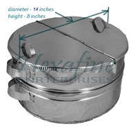 Stainless Siopao Siomai Steamer 2-layer