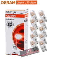 10PCS ORIGINAL OSRAM T10 BULB 12V 5W W5W CAR MOTORCYCLE BULB LAMPU KECIL MALAM