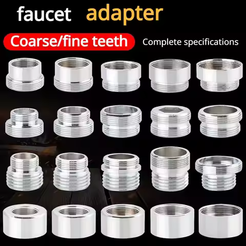 16 18 20 22 24mm G3/4 G1/2 To M22 Connectors Kitchen Aerator Bubbler Water Purifier Adapter Faucet E