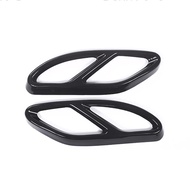 2016 2017 For  Benz CLA Class W117 C117 CLA200 CLA260 AMG Car Styling Steel Exhaust  Frame Cover Tri