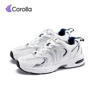 Corolla 1990s Casual Silver 4.5cm Chunky Lightweight Mesh Breathable Sneakers