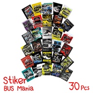 Stiker Bus Mania