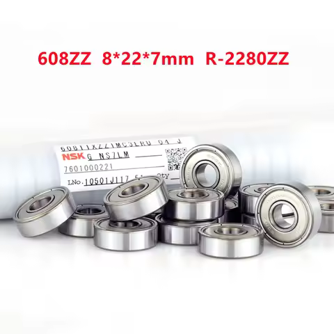 Original NSK high speed bearing 608ZZ 8*22*7mm R-2280ZZ precision miniature ball bearings for motor 