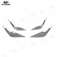 Suitable for BMW M3 M4 G80 G82 Dry Carbon Fiber Front Bumper Air Knife Car Blade Decoration Modifica