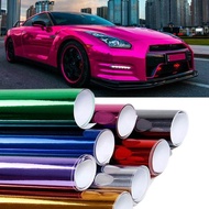 Chrome Gương Bạc Bọc Vinyl Dán Decal Bộ Phim Ga Tự dán 152x30 cm