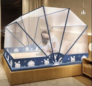 免安装可折疊蚊帳家用卧室兒童防摔宿舍蒙古包