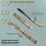 golok khas Banten panjang bilah 40,cm siap pakai best seller