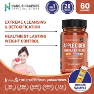 Apple Cider Vinegar Gummies - Extreme Enhanced ACV Gummy w/ Pomegranate, Beet Juice, Vitamin B12