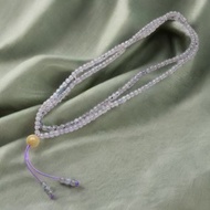 冰種飄烏雞翡翠珠鍊珠鏈 | 天然緬甸玉翡翠A貨 | 送禮