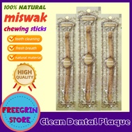 【Freegrin⚡】Original Flavor Miswak 100% Organic Chewing Stick Premium Peelu Miswak Teeth Cleaning