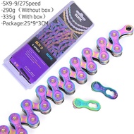 [SUMC Colorful SX9 9 SPEED Chain] 116 Mesh 9 SPEED SUMC