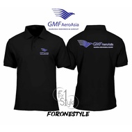 GMFAeroAsia Garuda Indonesia Collared Polo Shirt - GMFAeroAsia Garuda Indonesia Polo