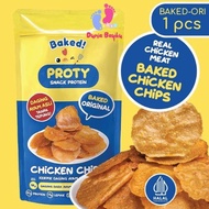 Proty Baked BakedOriginal, Healthy Protein Snacks for Adults, Teenagers, and Children, Gym Diet
