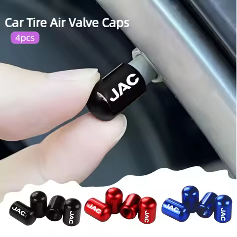 Car Tire Air Valve Caps Wheel Tyre Valve Cover Airtight Seal Anti-Rust Dust Guard For JAC JS4 JS6 J7