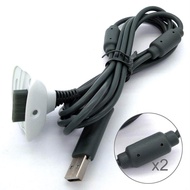 USB Charging Cable Without The Battery Play For Xbox 360 Wireless Game Controller