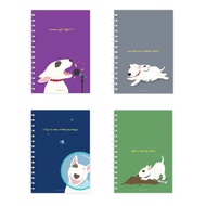 สมุดโน๊ตสันลวด A5 80แกรม 50แผ่