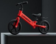RUN2FREE - 兒童無腳踏平衡車/滑步車(10吋發泡輪車胎適合身高75-95cm) - 紅色