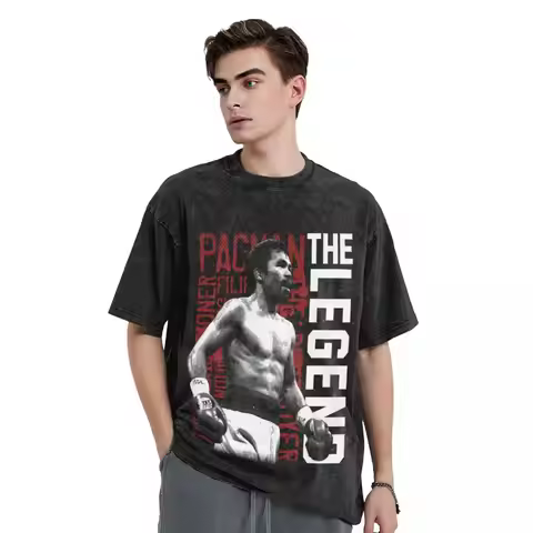 THE LEGEND x MANNY PACQUIAO T-Shirt sweat blue archive mens champion t shirts