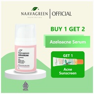 [Buy 1 Get 2] Naavagreen Azeloacne Serum Free Acne Sunscreen