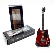 Miniature guitar dashboard decoration guitar a7x size 10 cm