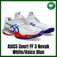ASICS COURT shoes FF 3 White/Asics Blue Asics Court FF3 Tennis shoes Men best seller