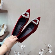 LunaClassy Pointed Toe Flats LS535FS Stoned Flats