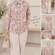 cantiká Dahlia - peach blouse