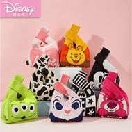 Disney Spring New Knitted Small Bag Ladies Cell Phone Bag Soft Woven Bag Gift Bag Portable Handbag  