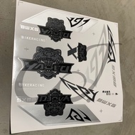 CJ Ebike Xman insky Wolf Warrior sticker