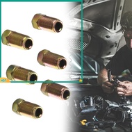 【JL】 6 Metric Brake Pipe Fittings Unions Metric 10mm x 1mm Extra Long for 3/16' Pipe
