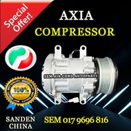 PERODUA AXIA CHINA NEW COMPRESSOR/ KOMPRESOR (CAR AIRCOND SYSTEM)